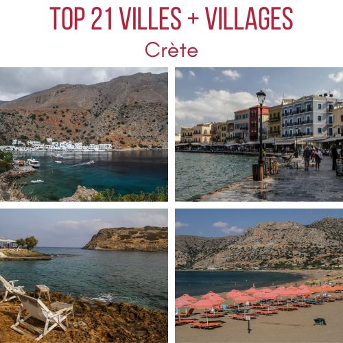 plus belles villes Crete plus beaux villages liste