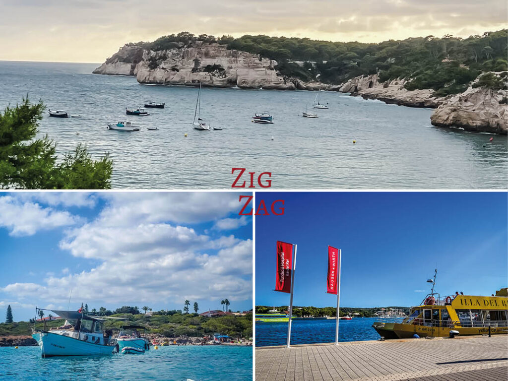 Ma sélection indépendante des meilleurs excursions en bateaux à Minorque (avec mes photos): voilier, catamaran, snorkeling...