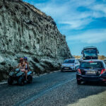 comment se deplacer santorin bus atv