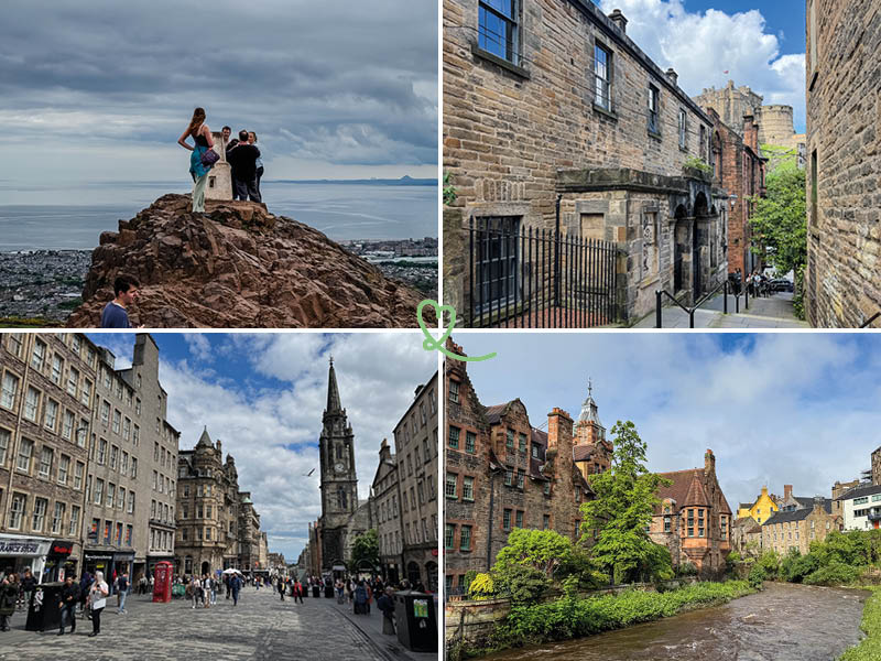 meilleures vues rues edimbourg